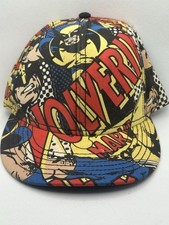 Marvel Wolverine AOP Bioworld Hat Small / Medium 2009 All Over Print Cap H1