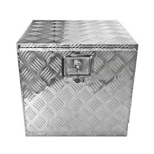 18inch Aluminum Plate Truck Trailer Tool Boxheavy Duty Trailer Storage Box