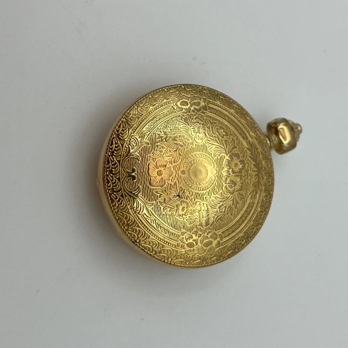 Reloj Bolsillo Sekonda Tono Dorado Completo Cazador Cuarzo Caballeros Estilo Vintage 4b