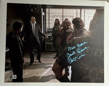 CHAZZ PALMINTERI signed (A BRONX TALE) Sonny Movie 11x14 photo BECKETT 4W323078