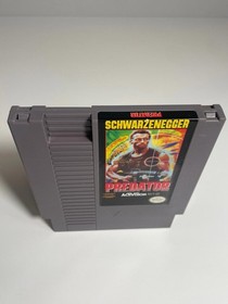 Predator Nintendo NES Authentic Clean Very Good Tested