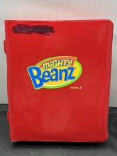 Moose Toys Mighty Beanz Series 2 Red Collectors Case W 50 Mixed Beans