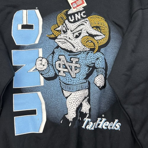 TNT UNC North Carolina University Tarheels Chapel Hill Sweatshirt XXL Vintage Puff - Bild 2 von 6