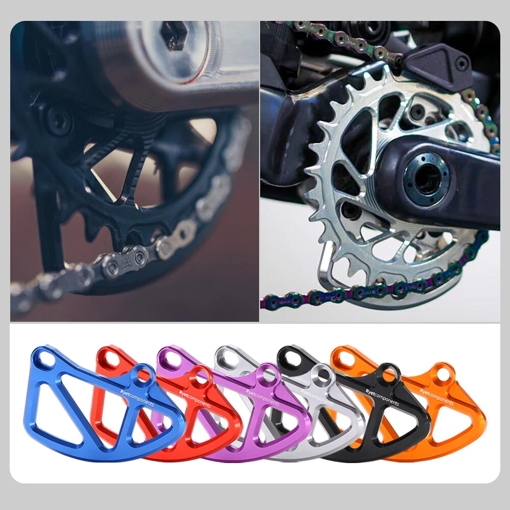 MTB CRASH PLATE BASH GUARD Bicycle Chain Guide Stabilizer