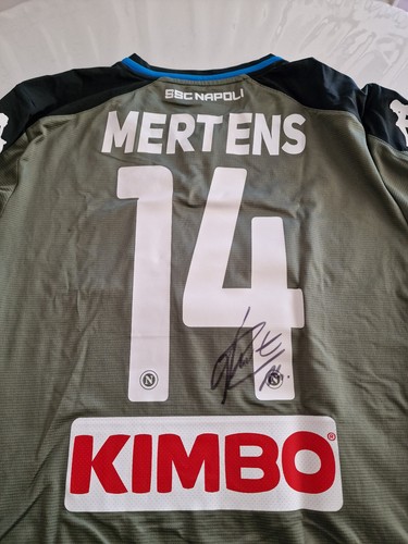 Maglia Kappa Napoli MERTENS 14 Limited Edition ALL TIME TOP SCORER SIGNED HAND - Bild 10 von 14