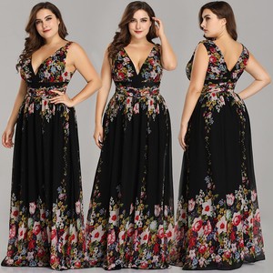 floral bridesmaid dresses plus size