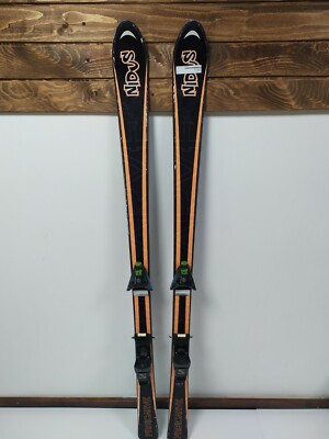 Nidus Procarve 157 cm Ski + Salomon 9 Bindings Winter Sport Snow Outdoor 