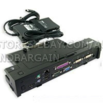 Dell PR02X PRO2X E-Series E-Port Plus Replicator Dock Used With 130W AC USB 2.0