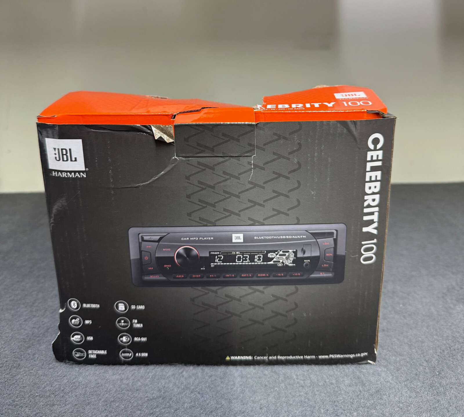JBL Car Stereo Radio Mechless Bluetooth USB Aux In MP3 Celebrity 100 #OPENBOX