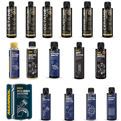 MANNOL Öladditiv Getriebereiniger Dieseladditiv Benzinadditiv Universalreiniger