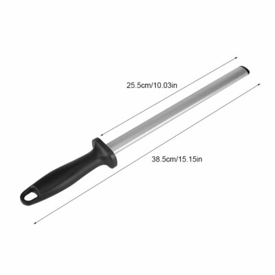 10'' inch Diamond Sharpening Rod Kitchen Knife Sharpener Steel Sharpening Bar New