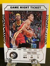 2022-23 Panini Contenders Basketball #9 Trae Young Game Night Ticket Hawks