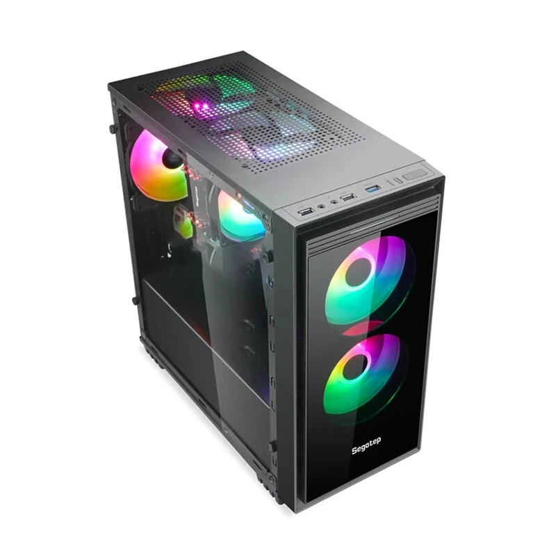 AMD 3000G | 8GB DDR4 | 240gb SSD | Gaming Computer System Office Desktop PC RGB - Image 2 of 4