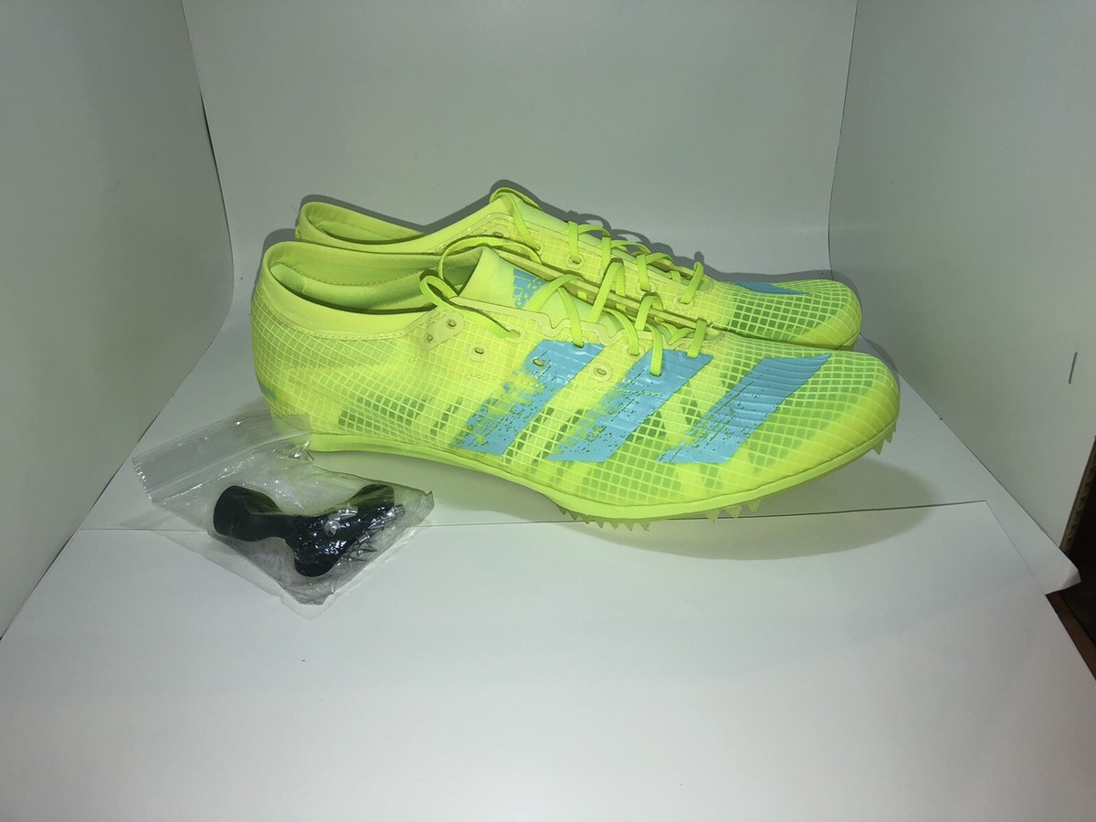 アディゼロ　アンビション adidas Adizero Ambition Mens Running Spikes - Yellow FW2247 Sz 13