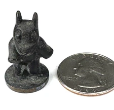 Vintage WHW Hagenauer Wein Bronze Mouse Car Felix Sculpture Vienna Austria 1.5"