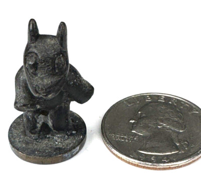 Vintage WHW Hagenauer Wein Bronze Mouse Car Felix Sculpture Vienna Austria 1.5''