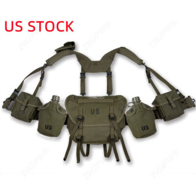 IN US! USMC Vietnam War M1956 M1961 Tactical Combat Training Pouch Bag Equipment