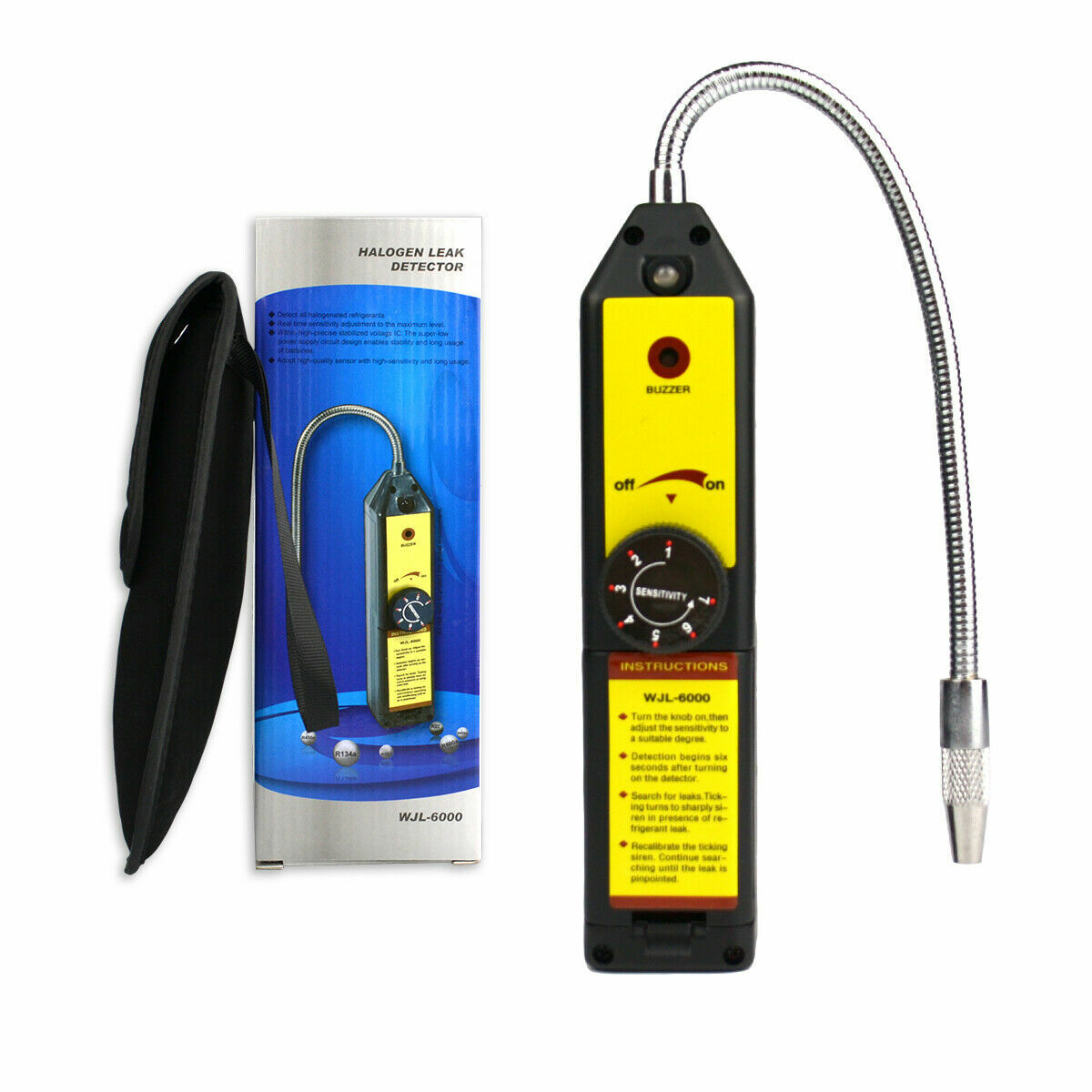 FAVORCOOL WJL-6000 AC Freon Halogen Leak Detector Refrigerant R22