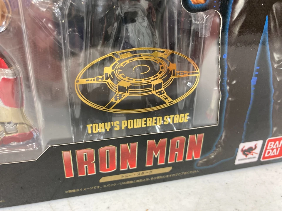 SH Figuarts Marvel Iron Man 3 Tony Stark con escenario 2016 auténtico vendedor de Estados Unidos Foto 4 de 4
