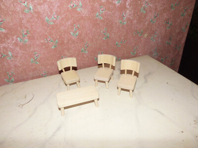 Moderne Kinderzimmer-Möbel-geeignet-Lundby-Lisa-Puppenhaus-Puppenstube-1:18