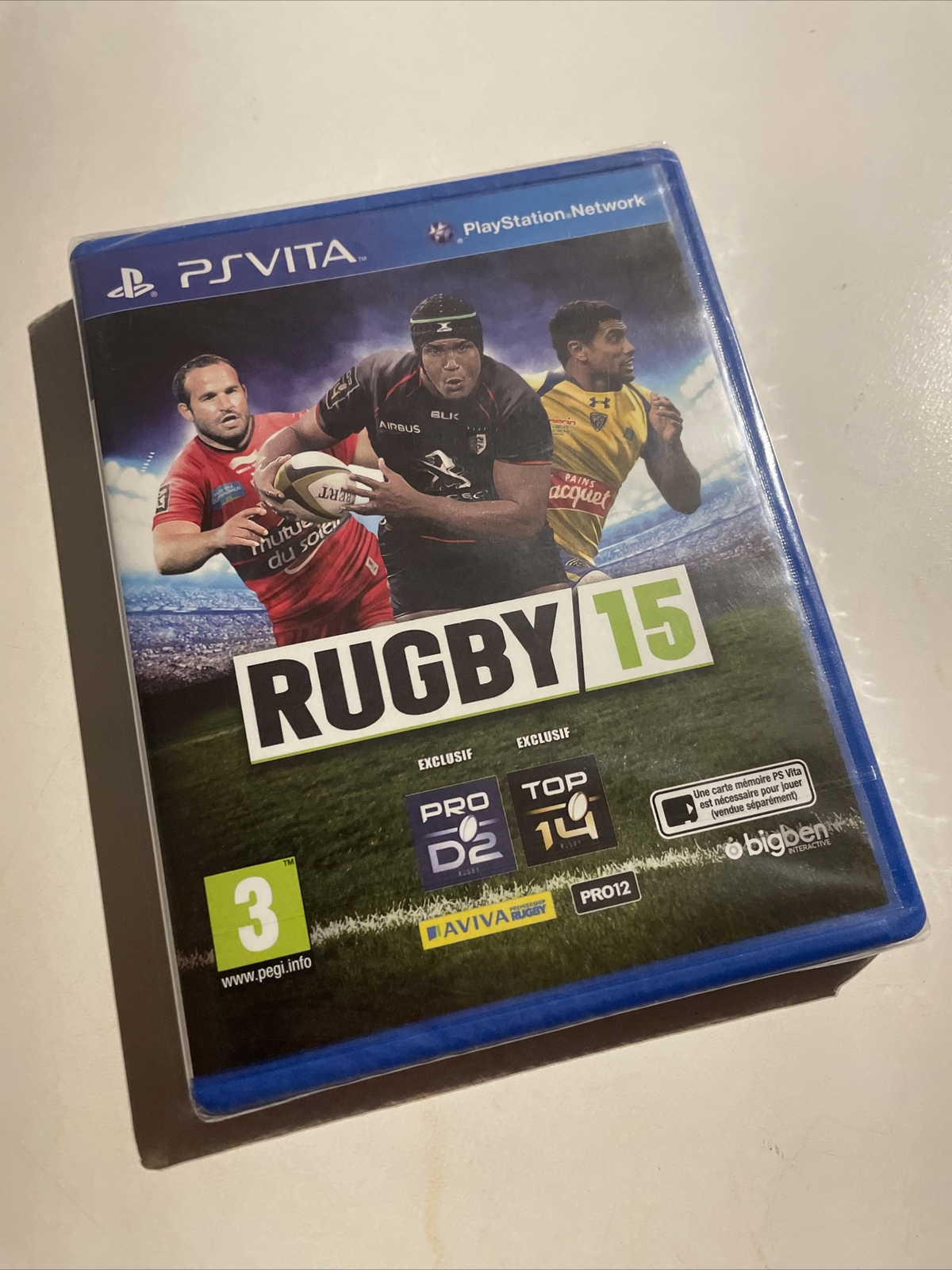 NEUF NEW rugby 15 2015 games PS VITA playstation blister sealed francais