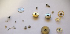 JAEGER LE COULTRE,JLC 403 BACKWIND  ASSORTED WATCH MOVEMENT PARTS 