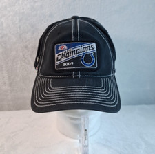 AFC Champions Indianapolis Colts NFL Football Reebok Locker Room Hat 2009