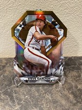STEVE CARLTON #DGDC-23 | 2022 Topps Series 1 DIAMOND GREATS Die-Cut | Phillies