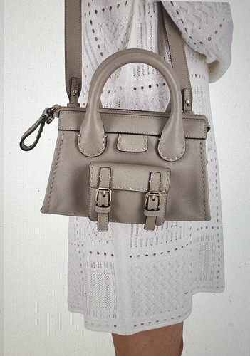 Chloe Edith Mini Bag Gray Color/$1,650 - Picture 2 of 24