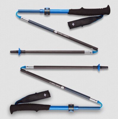 Black Diamond Distance Carbon FLZ 2022 - Ultralight Adjustable Trail Running...