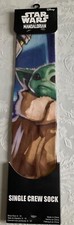 Disney Orginal Star Wars The Mandalorian Crew Socks- Brand New- Free Shipping