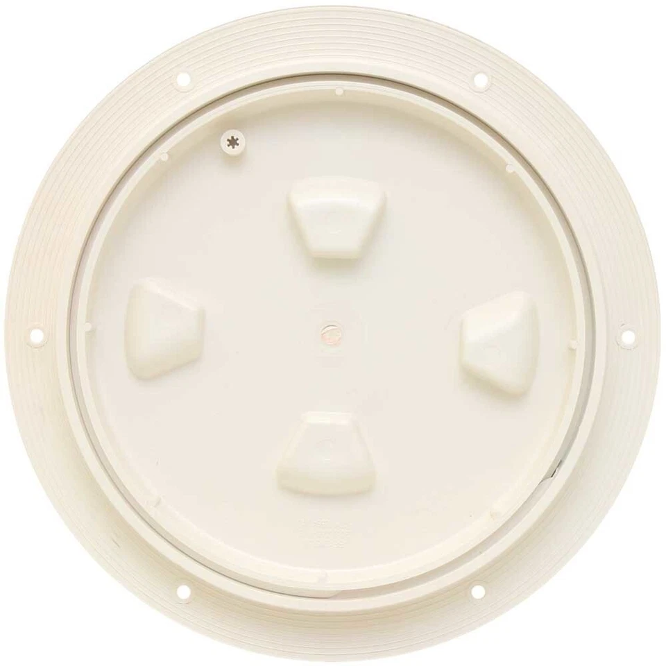 Placa de cubierta de barco Beckson | Escotilla de inspección blanca Yamaha 8 1/8 pulgadas Foto 3 de 4