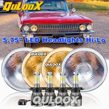 For Cadillac Fleetwood 1965 1966 1967-1968 4pcs 5.75 Inch Led Headlights Chrome For Cadillac Fleetwood 1965 1966 1967-1968 4pcs 5.75 Inch Led Headlights Chrome