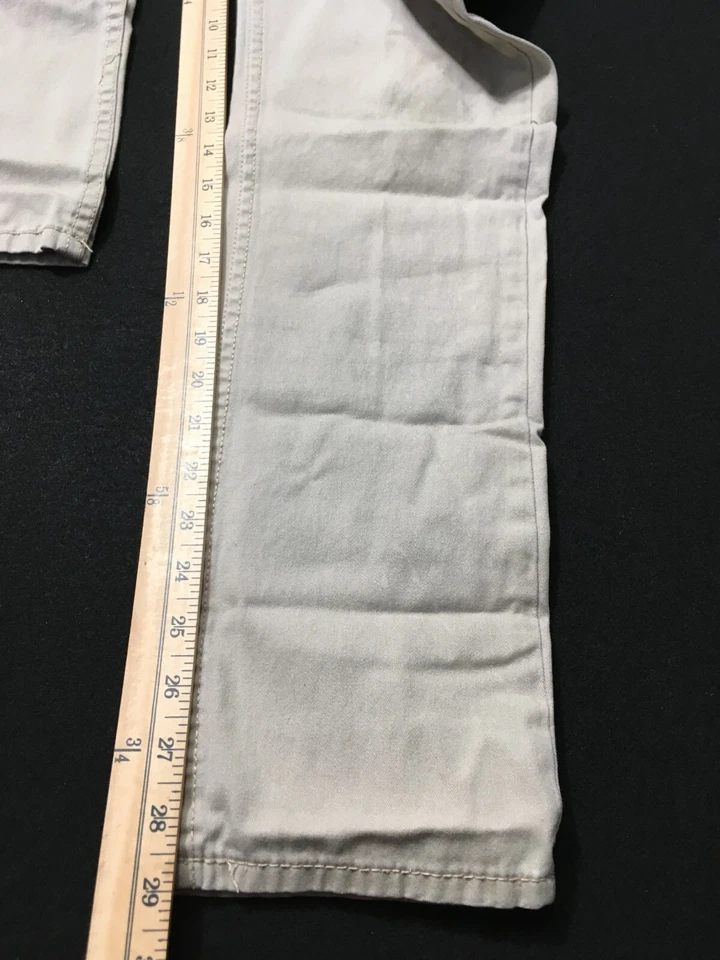 Levis 511 Boys Performance Slim Fit Khaki Pants Jeans Size 18 Reg 29 x 29 Tan - Image 4 of 4