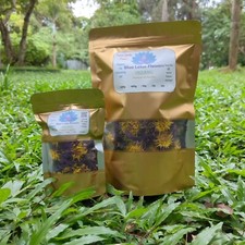 Blue lotus Flower Dried Nymphaea caerulea Organic Natural Ceylon Herbal Tea 1oz