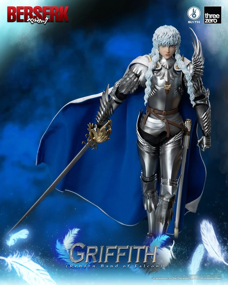 Figura de acción Berserk Griffith El Halcón de la Luz 1/6 Threezero Sideshow Foto 4 de 4