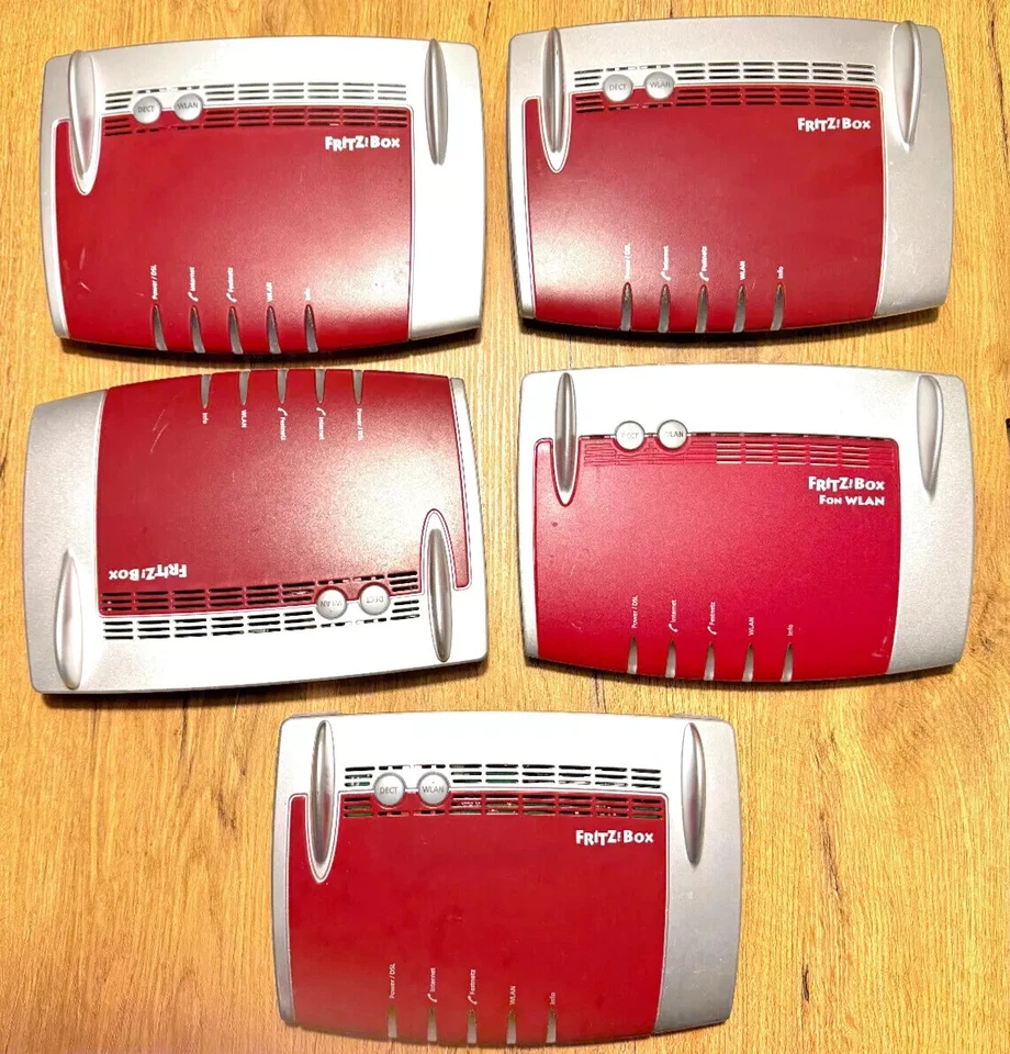 5 Stück AVM FRITZ!Box 7330 WLAN ADSL/VDSL Router SW Fehler oder Sync defekt