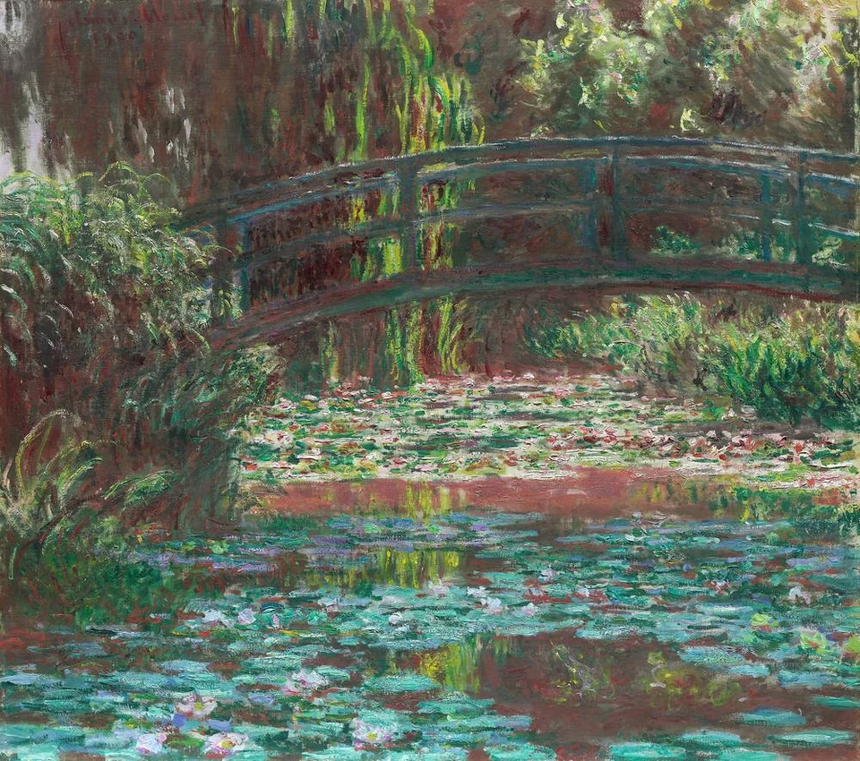 Water Lily Pond Painting by Monet Classical Art Poster Print, Imagekind - Image 2 of 4