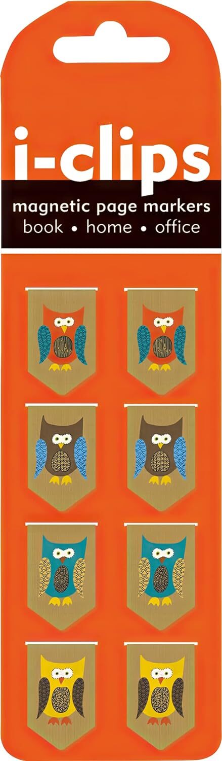 (set Of 8 Magnetic Bookmarks)