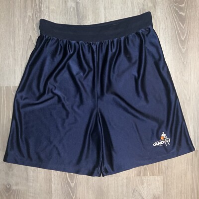 everyone j.30000sketchy logo short XLネイビ Vintage AND1 Basketball Shorts Men's Size XXL Navy Blue And One