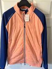 Peter Millar Crown Sport Hyperlight Merge Quilted Hybrid Golf Jacket Large $185