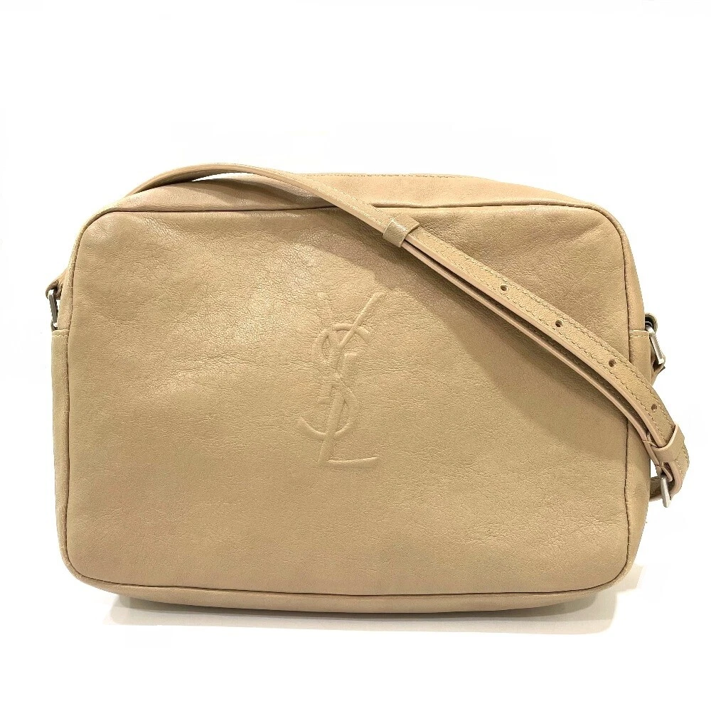 SAINT LAURENT PARIS 470299 YSL logo Roux camera Crossbody Pochette