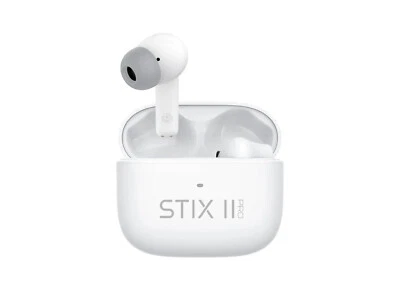 Veho STIX II Pro True Wireless Earphones in-ear ANC - Platinum White Edition