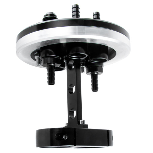 Black Fuel Pump Hanger Suits Single/Twin 39mm-40mm Pump Dual Walbro 255 & 460 - Picture 5 of 10