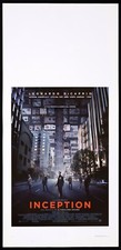INCEPTION Christopher Nolan LOCANDINA ORIGINALE POSTER AFFICHE SCI-FI 2010
