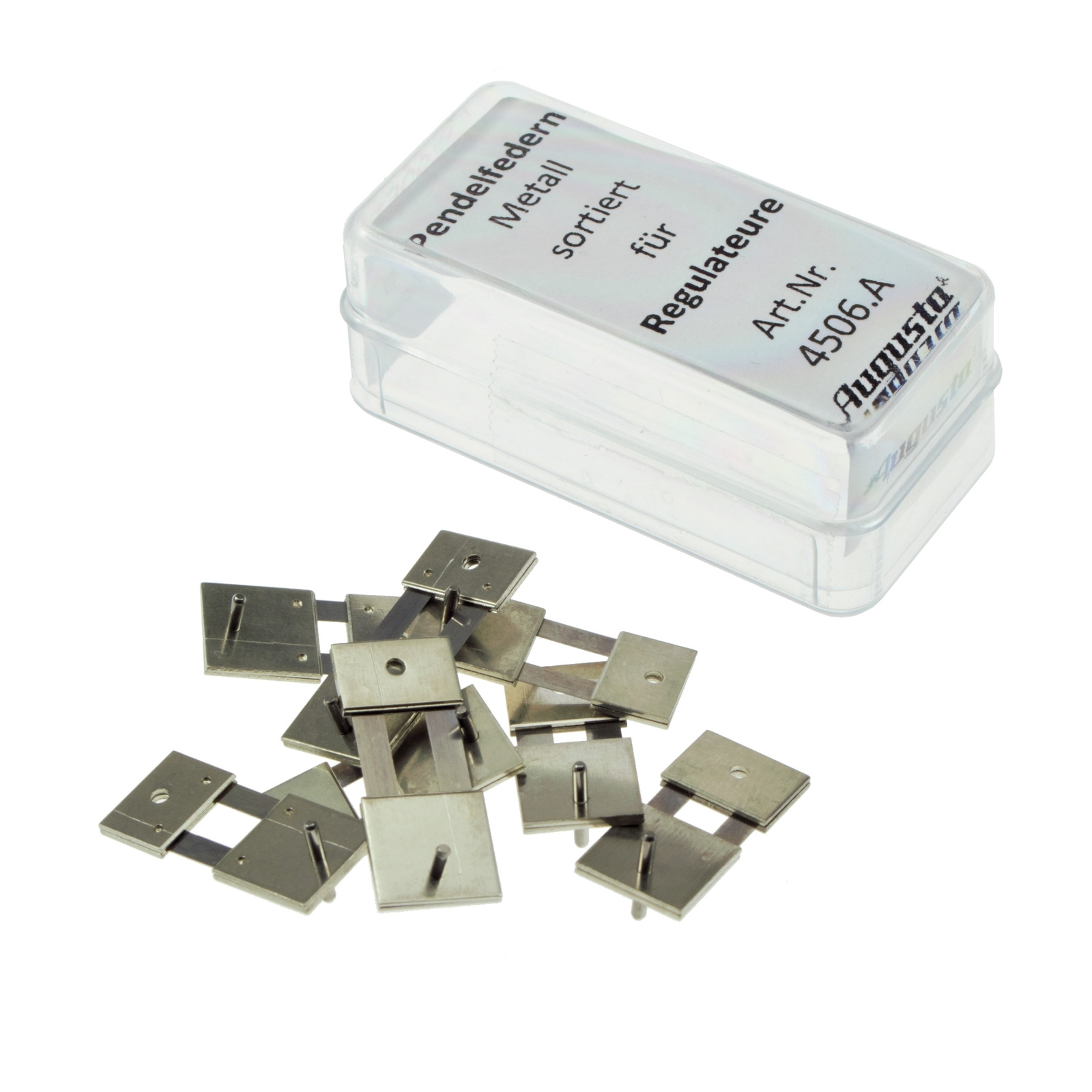 Suspension springs assortment for regulators/wall clocks 8 pc thickness