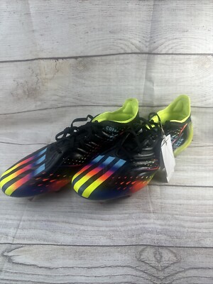Adidas Copa Sense.1 SG GY8933 Black Blue Multi Soccer Cleats Men\'s Size 10.5 NWT Adidas Copa Sense.1 SG Black Blue Multi Soccer Cleats GY8933  main image 4