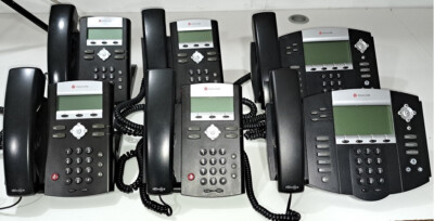 4 Polycom 330 y 2 Polycom 550