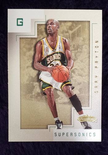 2001-02 Fleer Showcase #48 Gary Payton