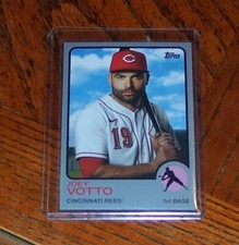2021 Topps Archives 1973 Topps Silver  #102 Joey Votto 73/99